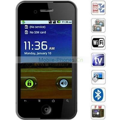Cellulare Dual Sim Android Cect Hero H2000 Wifi Gps Touch Capacitivo 