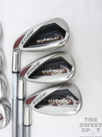 LH Callaway Golf Diablo Edge Iron Set 4 PW Ladies Left Hand  