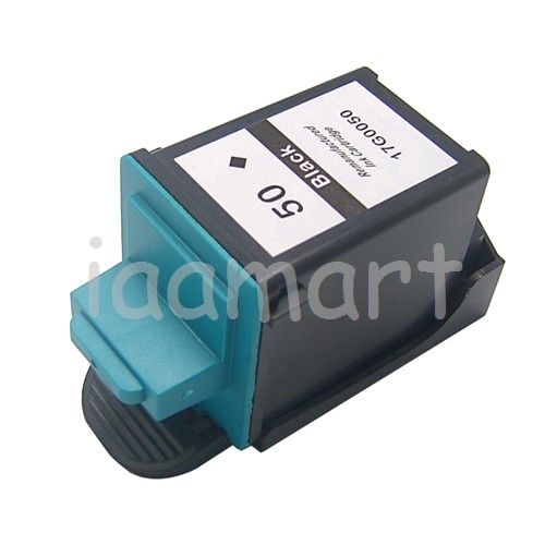 Black Refilled ink Cartridge For Lexmark 50 Z705 Z715  