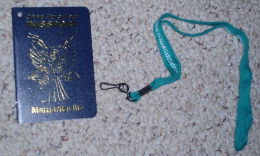 Jimmy Buffett Parrot Head Margaritaville Passport  