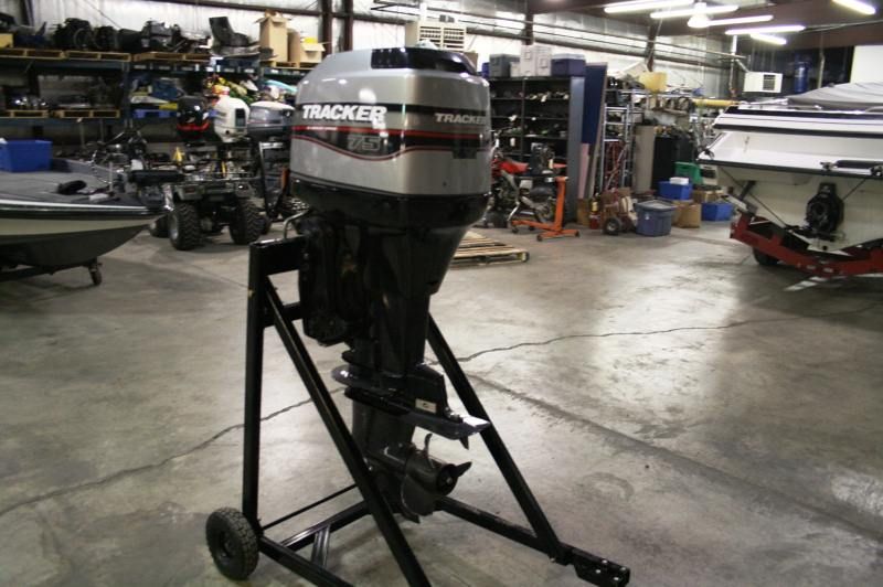 1998 Mercury Marine Tracker 75 Hp Outboard Motor Engine w/ Prop 20 