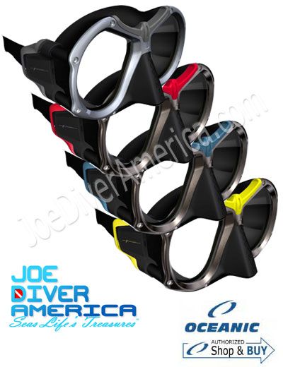 Oceanic Pioneer Dive Mask Blue  