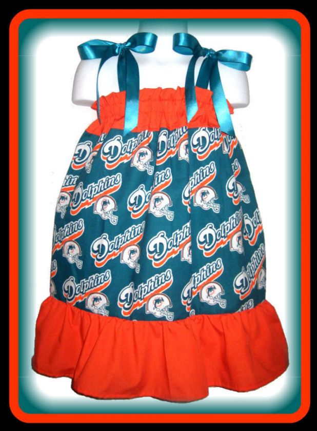 NFL Miami Dolphins New Sports Boutique Custom Pillowcase Dress 