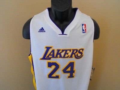 New KOBE BRYANT LA LAKERS YOUTH SMALL S size 8 Adidas SEWN Swingman 