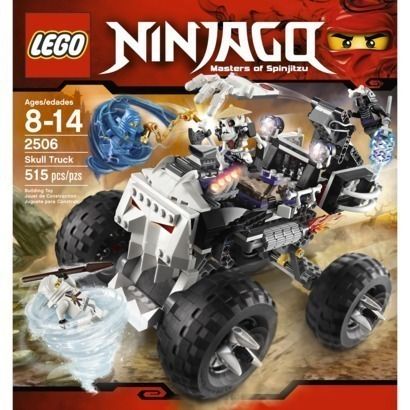 LEGO 2506 Ninjago Skull Truck 515 Pieces Set New  