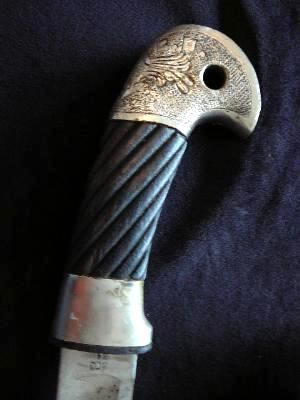 RUSSIAN NKVD MVD OFFICER M1927 COSSACK SHASHKA SWORD W/ BAYONET SILVER 