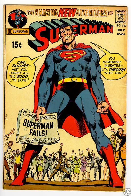 COMIC SUPERMAN NO. 240, JULY 1971  