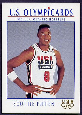 LOT 6 SCOTTIE PIPPEN 1992 IMPEL OLYMPIC HOPEFULS CARDS  