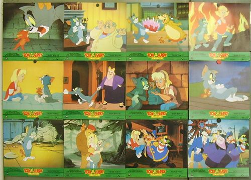 gk91 TOM AND JERRY THE MOVIE Lobby Set Spain  