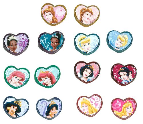 Disney Princess 14 Acrylic Rings 1 Party Favors Lot Belle Jasmine 