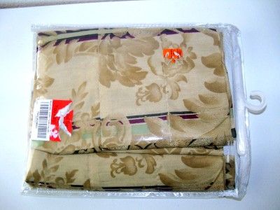 CURTAIN VALANCE ROD POCKET PANEL NEW  