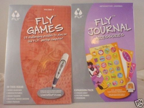 FLY Games Puzzles Interactive Journal Pentop Computer  