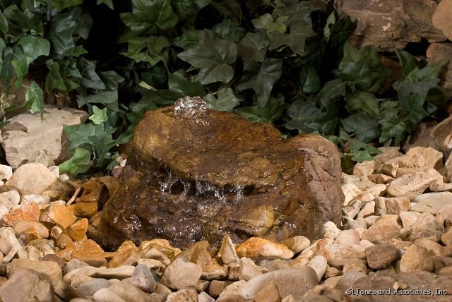 Pondless Boulder Bubbler Fountain Waterfall Kit COROSST  