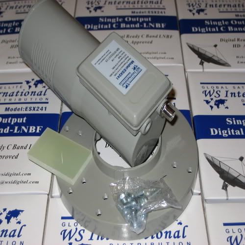 Band ESX241Satellite Dish LNB LNBF Single Output 13K  