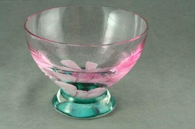 Scottish Studio Art Glass Paperweight Vase Flower Bowl  