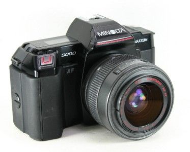 Minolta Maxxum 5000 35mm SLR Film Camera 809219906000  