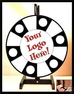 Prize Wheel 24 Spinning Portable Tabletop Custom Logo  