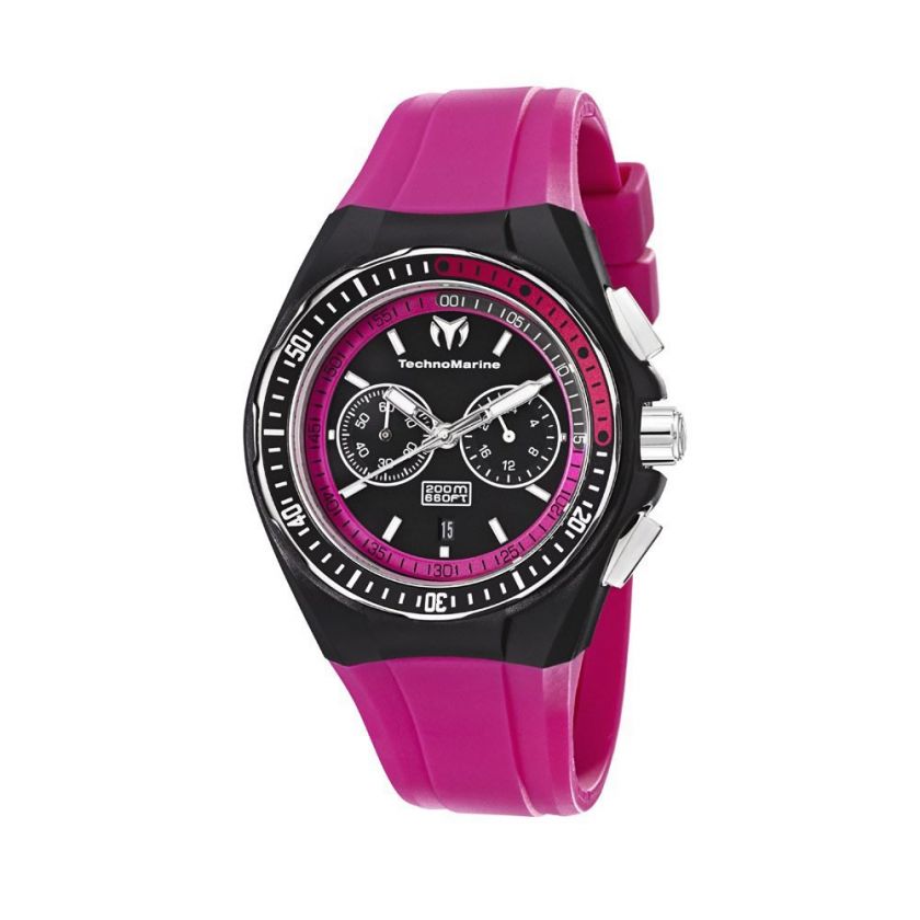 TechnoMarine 110016 CRUISE SPORT CHRONO PINK & BLACK  