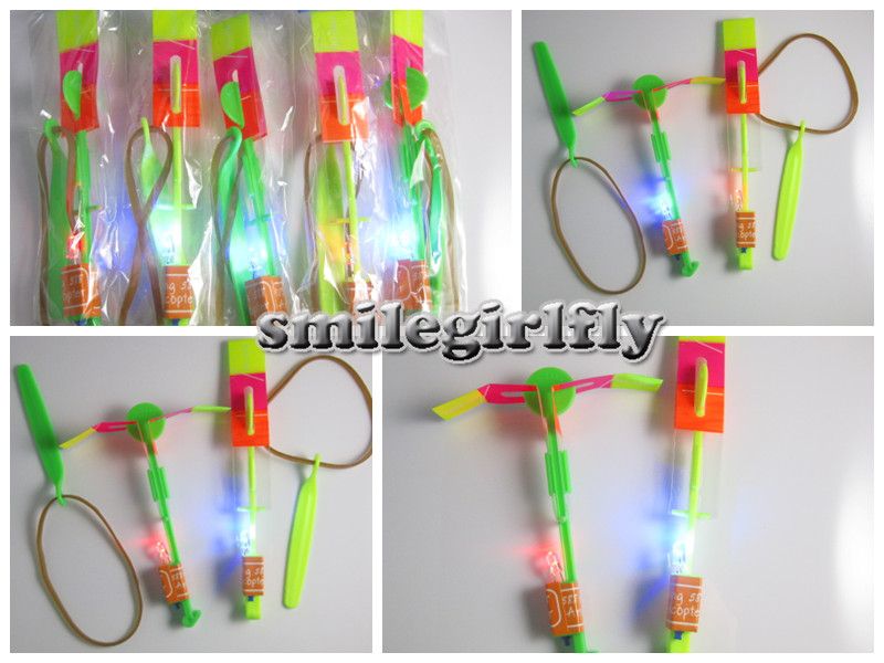 30PCS Amazing Toy LED Arrow Helicopter Multicolor  2  