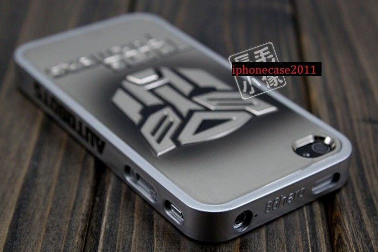 New Luxury Transformers Autobots Chrome Deluxe 3D FULL Hard Case Cover 