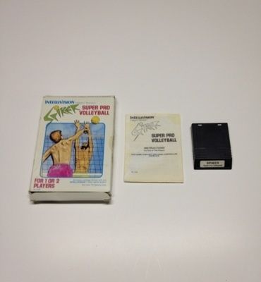 Spiker Super Pro Volleyball for Intellivision CIB *RARE*  