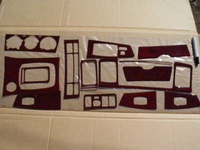 2001 01 TOYOTA CAMRY WOOD DASH KIT (a)  